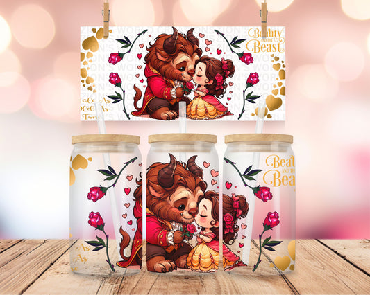 BEAUTY AND THE BEAST RED ROSES