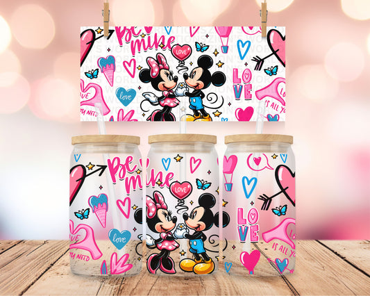 BE MINE MICKEY AND MINNIE