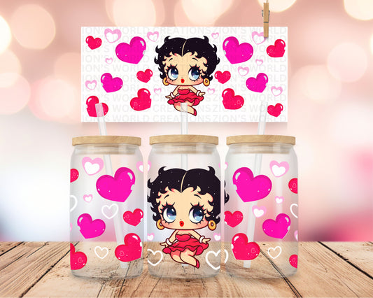 BETTY B RED HEARTS