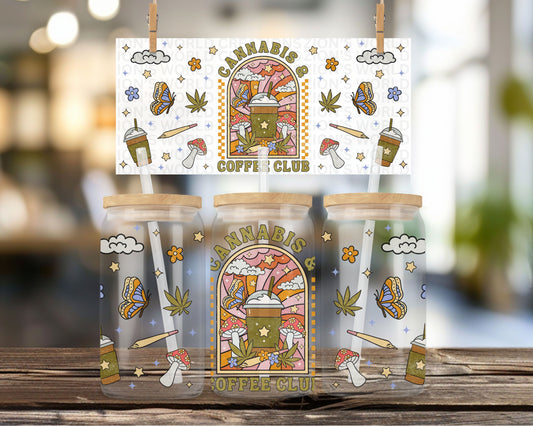 CANNABIS & COFFE CLUB WRAP