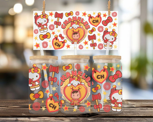 CHAVO AND HELLO KITTY CHANFLES
