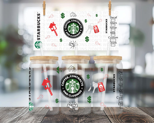 COFFEE CONTRACTS AND CLOSING