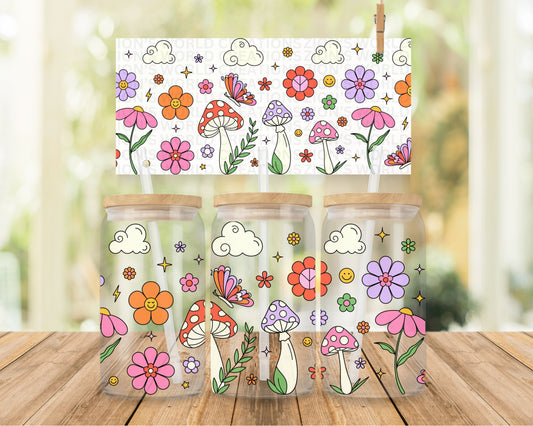 DAISIES AND MUSHROOMS