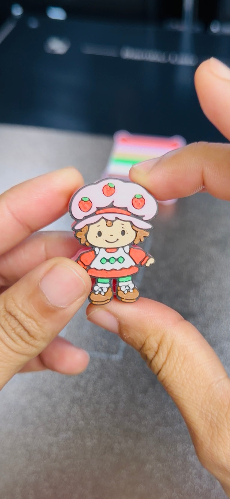 STRAWBERRY SHORTCAKE STRAW TOPPER (EXCLUSIVE)