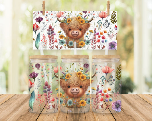 HIGHLAND COW FLOWERS
