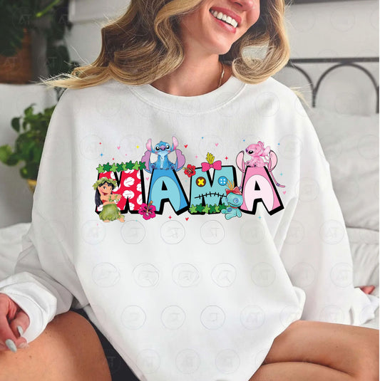 LILO AND STITCH MAMA DTF