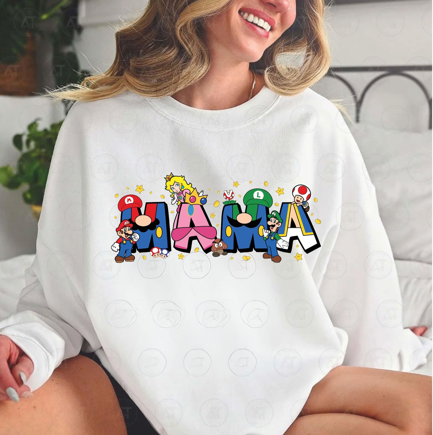 MARIO BROTHERS MAMA DTF
