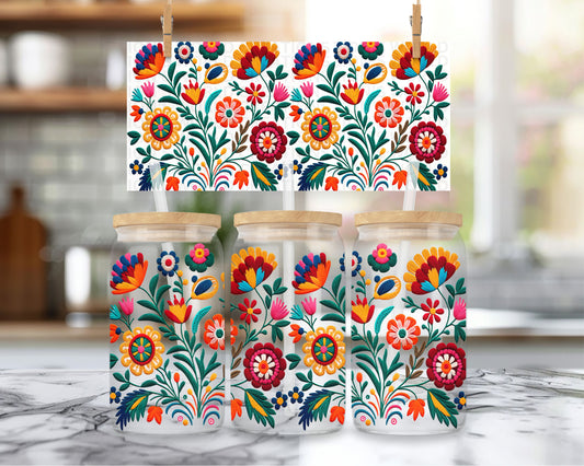 MEXICAN EMBROIDERY FLOWER