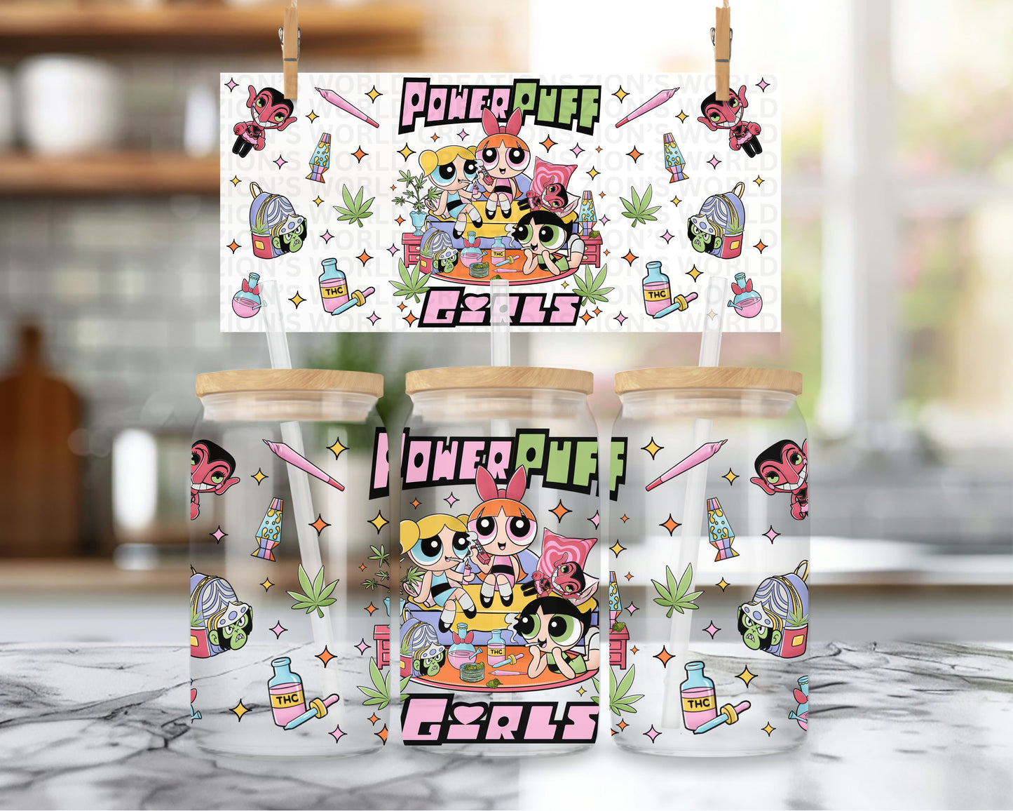 POWER PUFF GIRLS WRAP