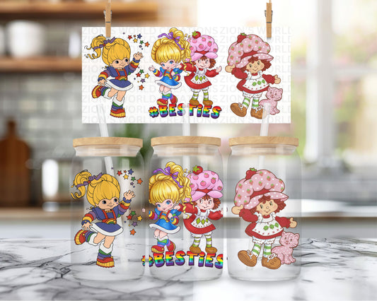 RAINBOW BRITE AND STRAWBERRY SHORTCAKE#BESTIES