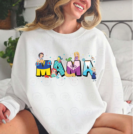 SNOW WHITE MAMA DTF