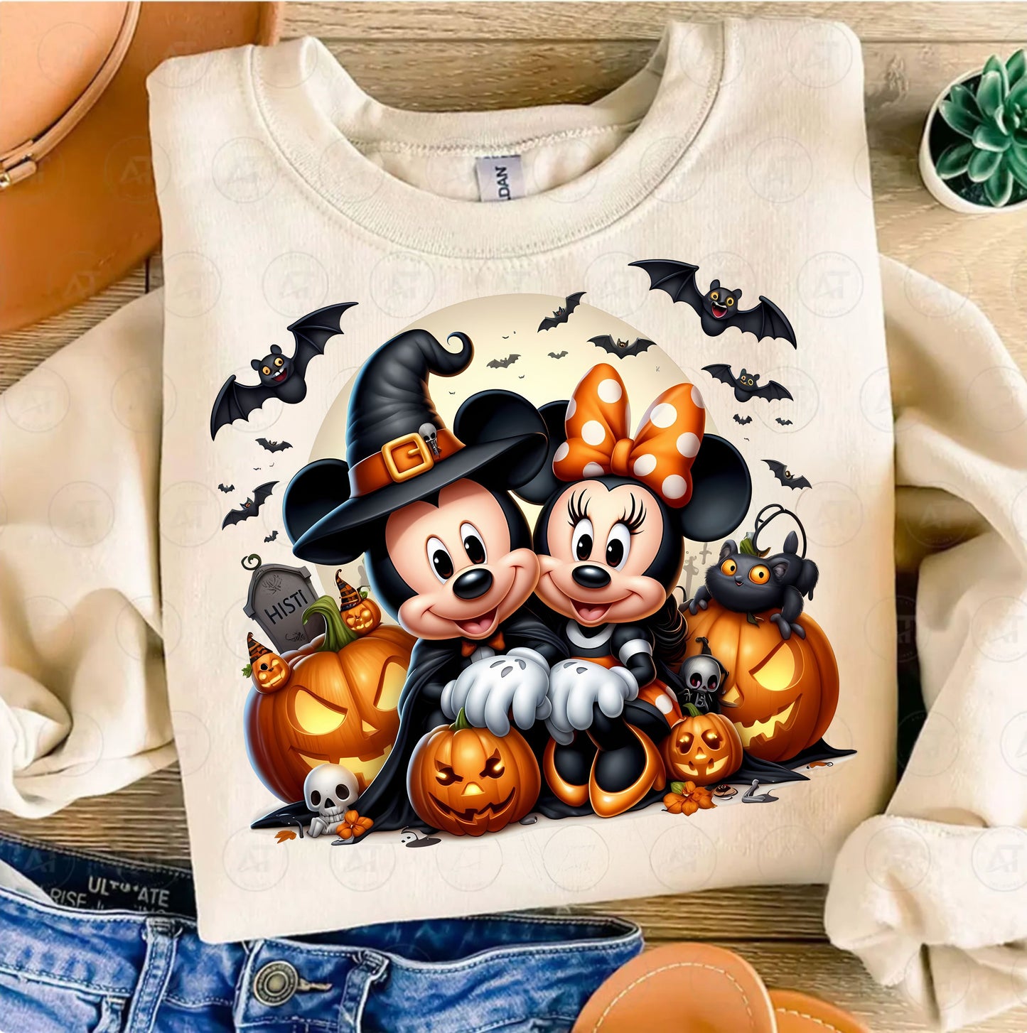 SPOOKY MOUSE DTF