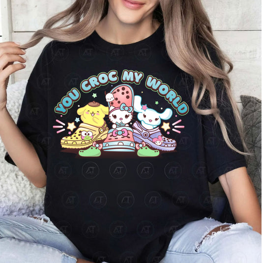 YOU CROC MY WORLD DTF
